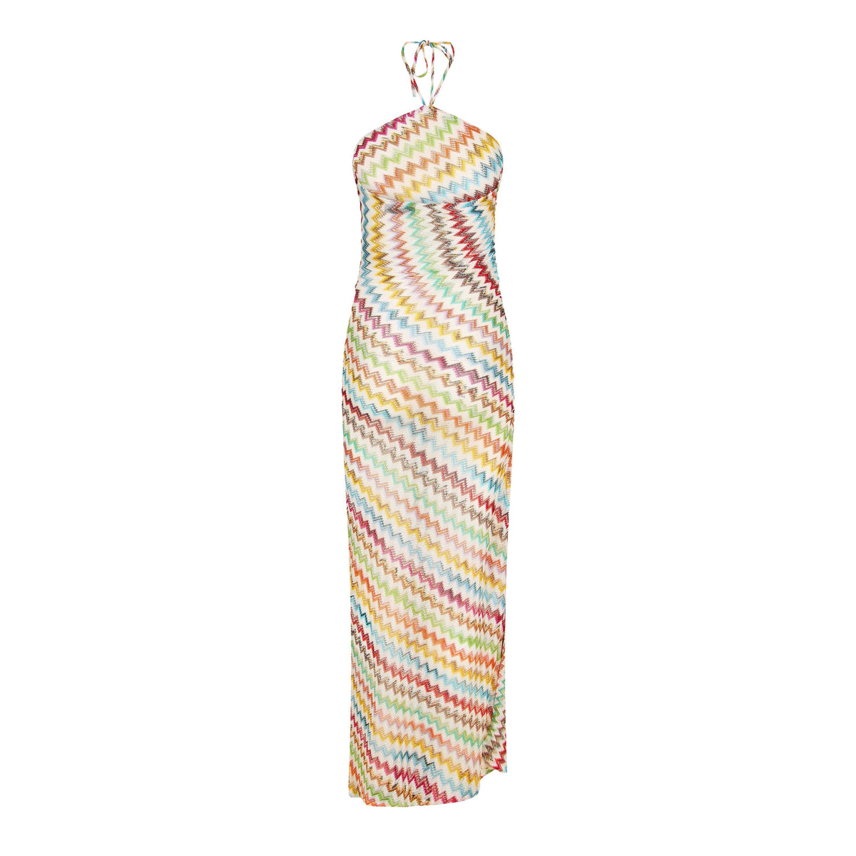White Multi - Missoni - Women's Long Maxi Dress - 2