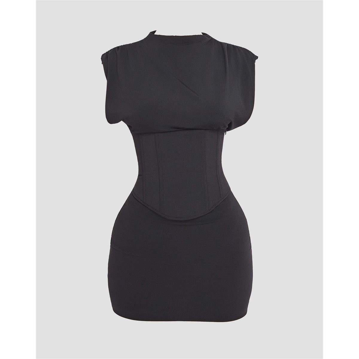 Black - Mars The Label - Women's Sandra Mini Dress - 2