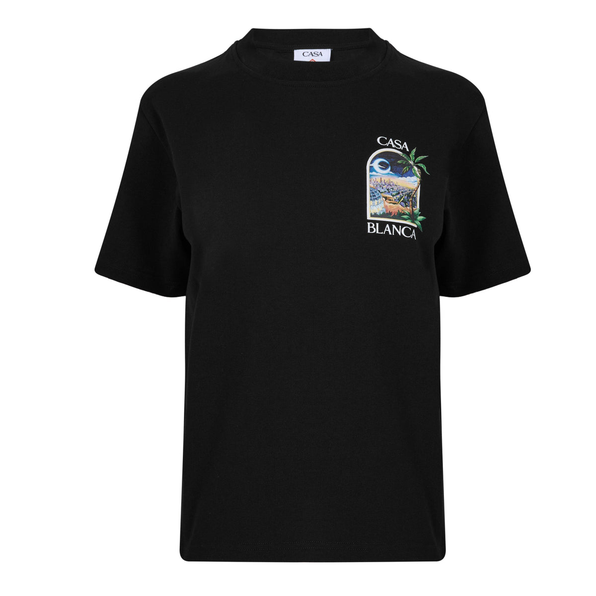 Black - Casablanca - Casa Night Tee Ld64 - 1