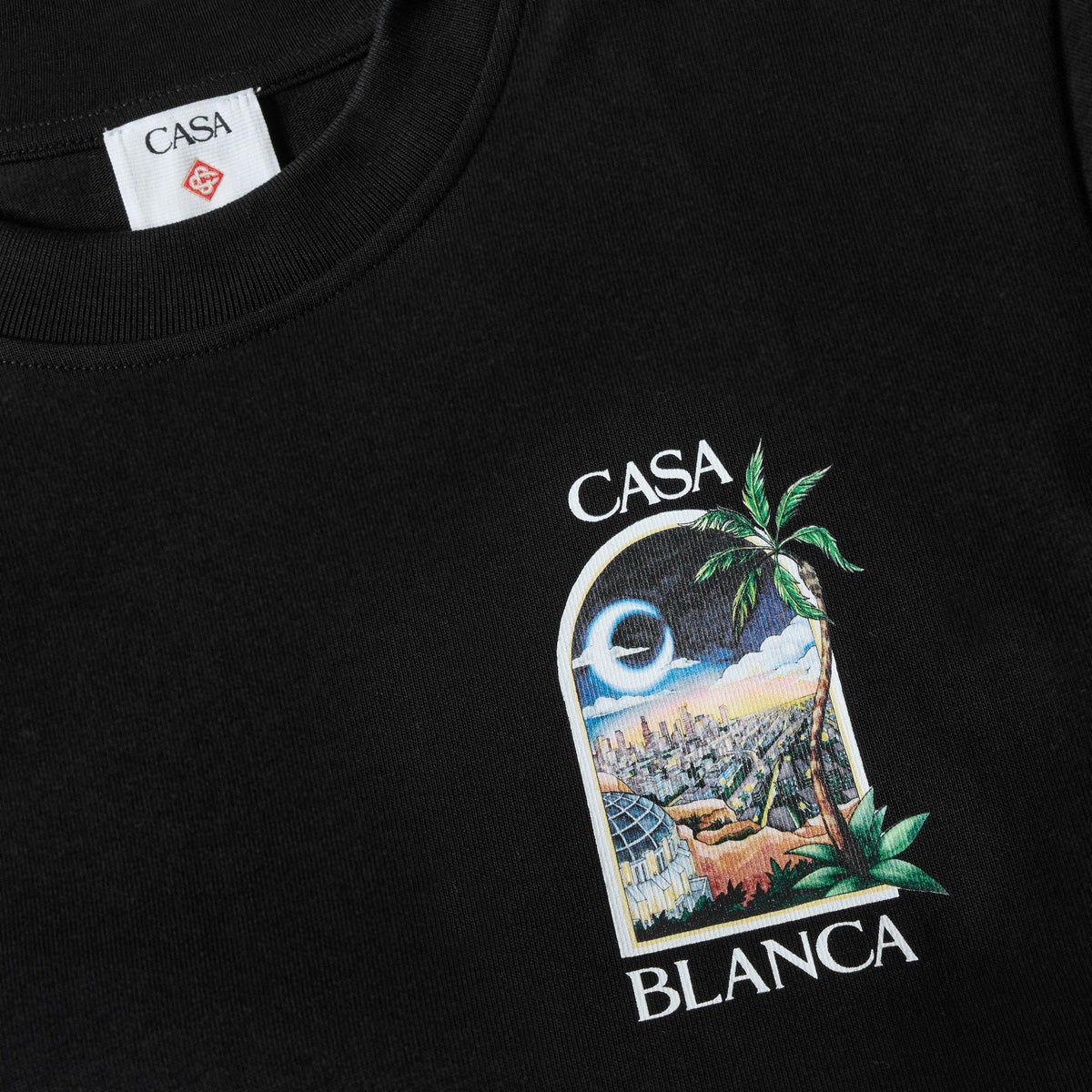 Black - Casablanca - Casa Night Tee Ld64 - 5