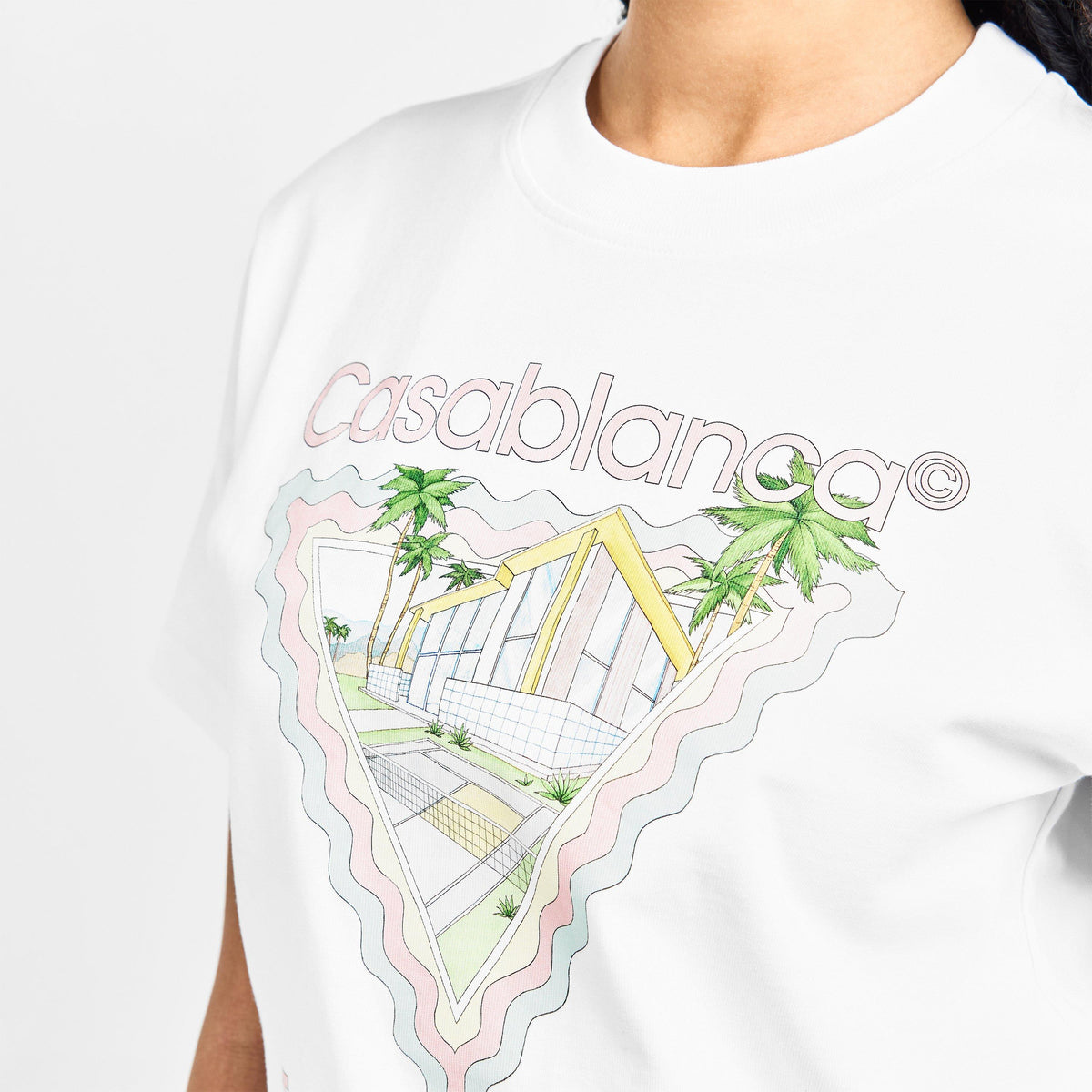 White - Casablanca - Women's Maison Oversized T-Shirt - 5