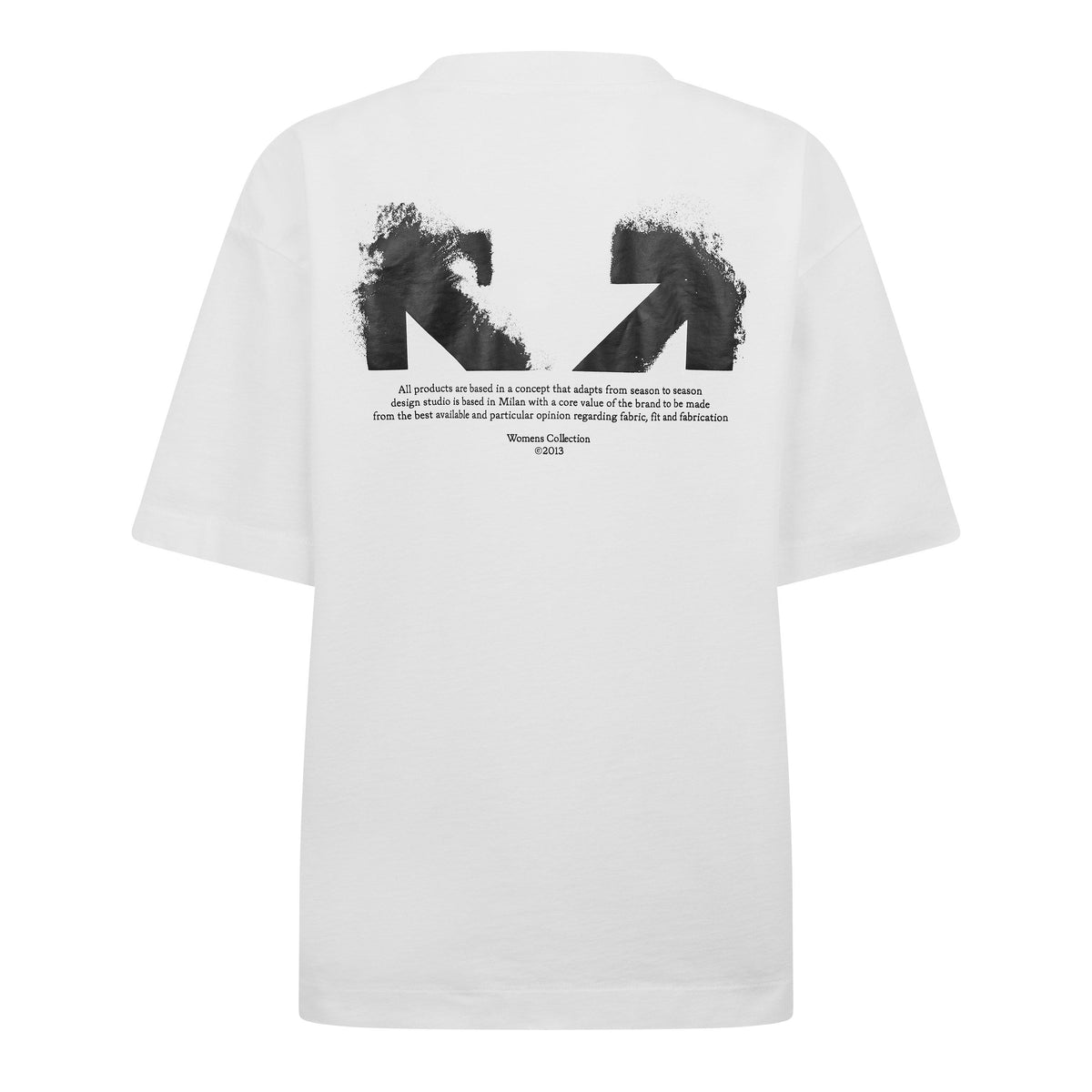 White - Off White - Women's Arrow Skate T-Shirt - 2