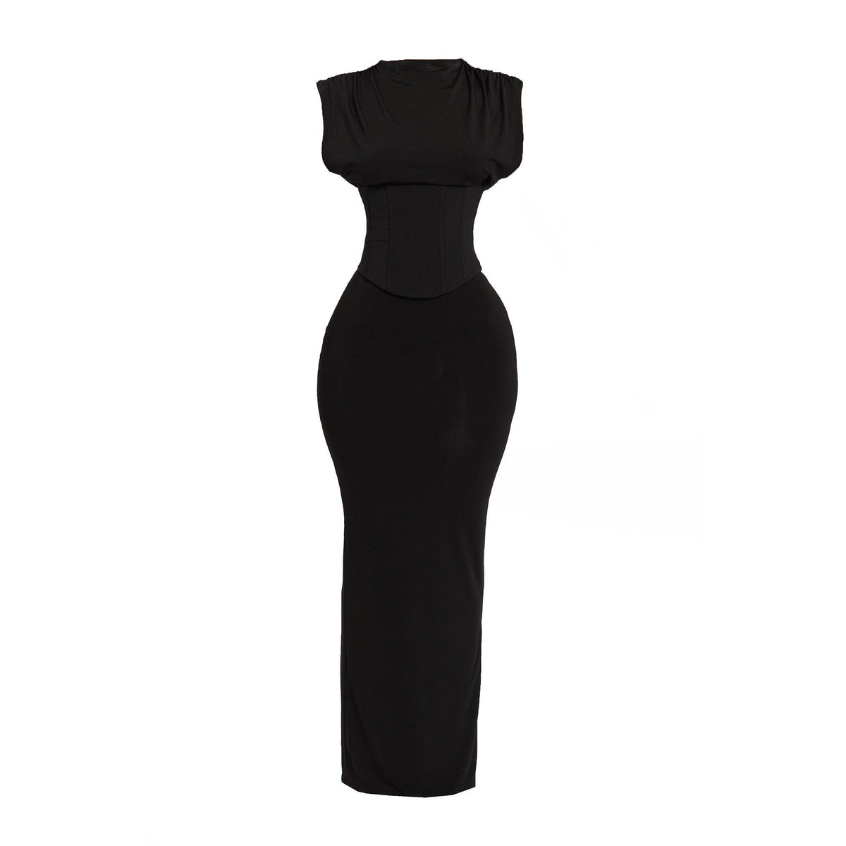 Black - Mars The Label - Women's Sandra Maxi Long Dress - 1
