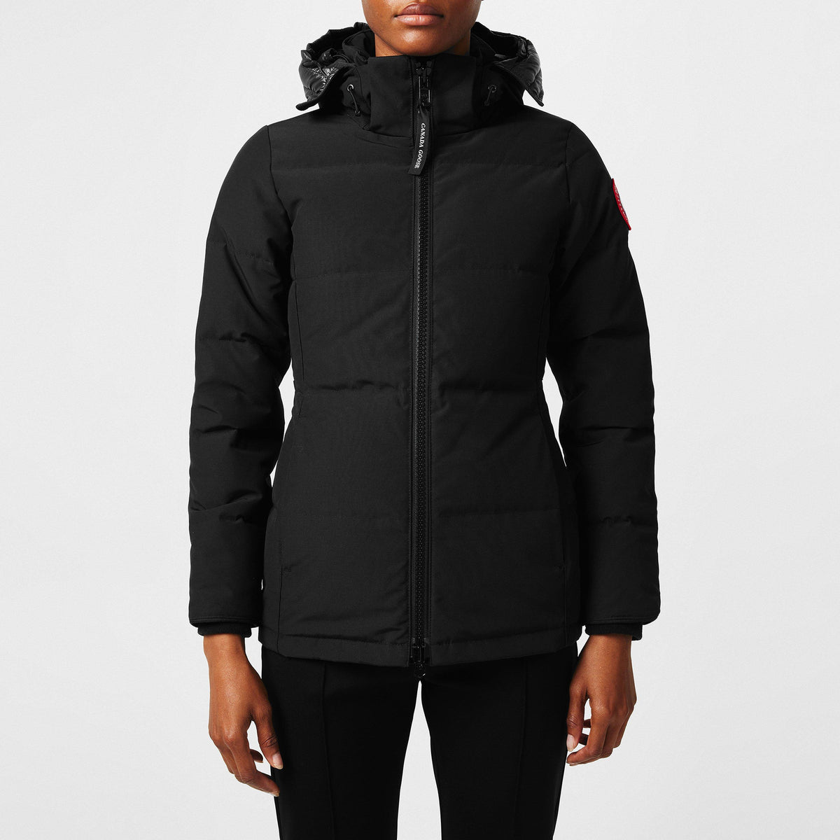 Black 61 - Canada Goose - Women's Chelsea Waterproof Duck Down Long Sleeve Parka - 3