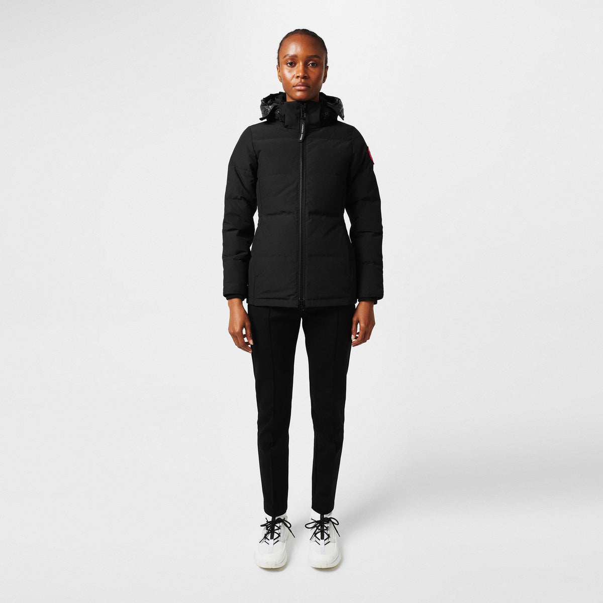 Black 61 - Canada Goose - Women's Chelsea Waterproof Duck Down Long Sleeve Parka - 5