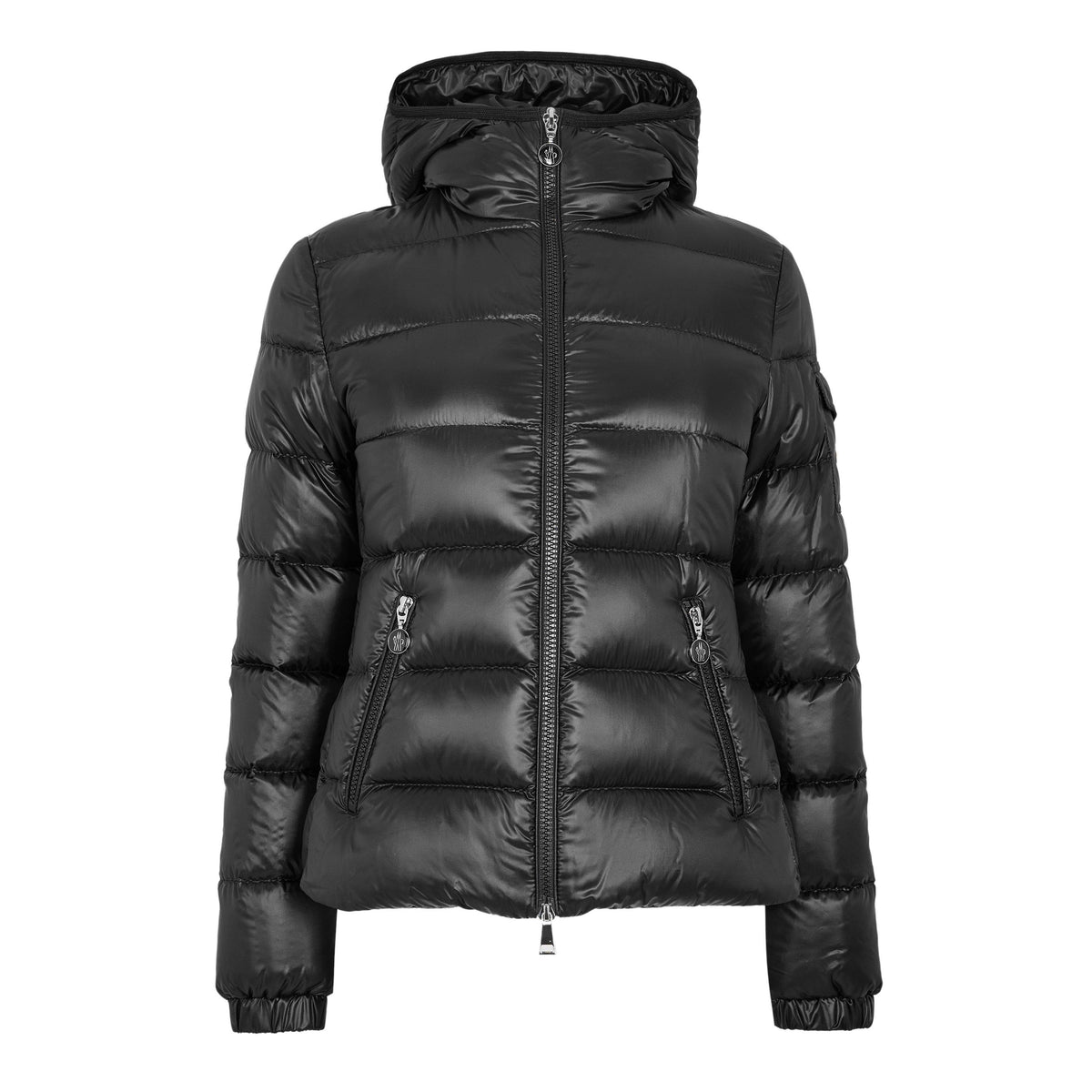 Black 999 - Moncler - Women's Glesse Short Puffer Jacket - 1