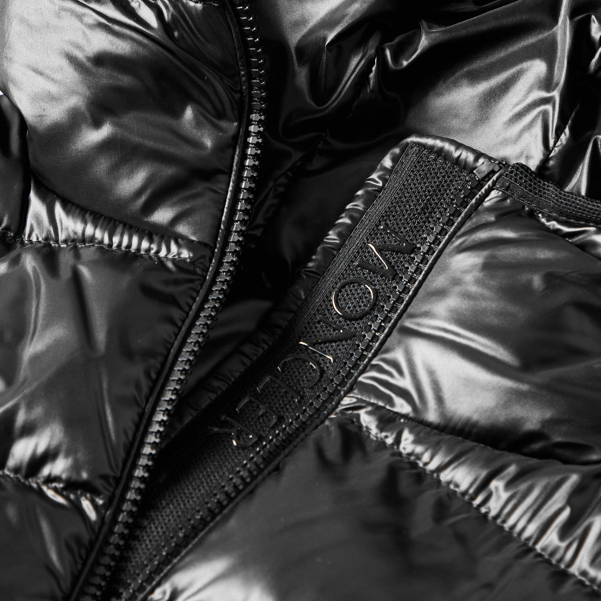 Black 999 - Moncler - Women's Glesse Short Puffer Jacket - 5