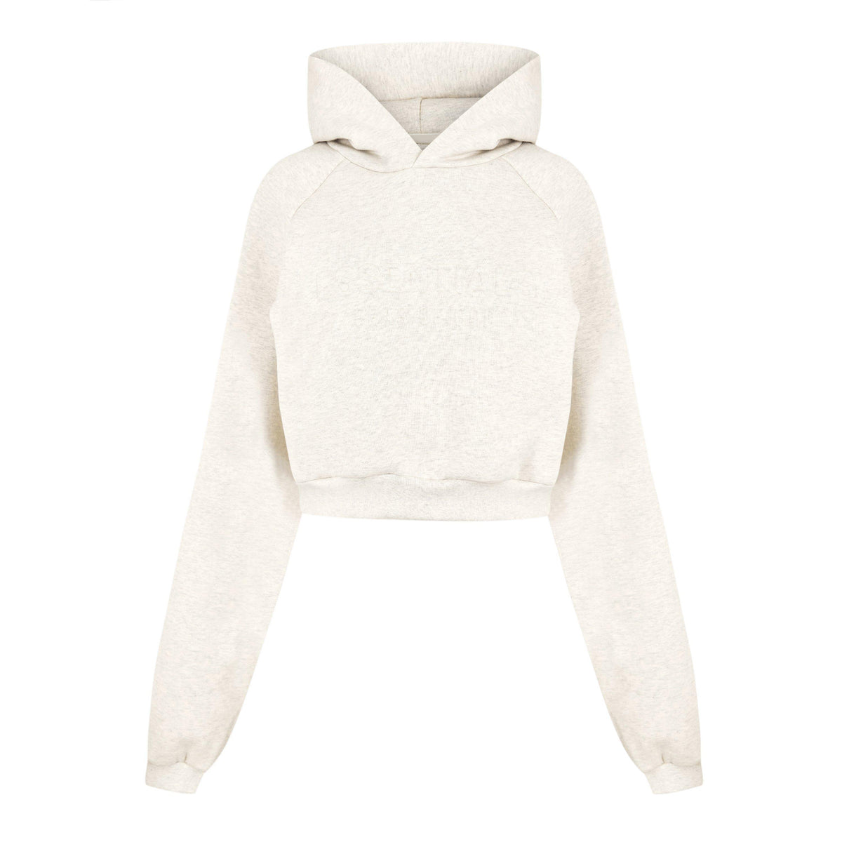 Oatmeal - Fear Of God Essentials - Women's Overhead Hoodie - 1