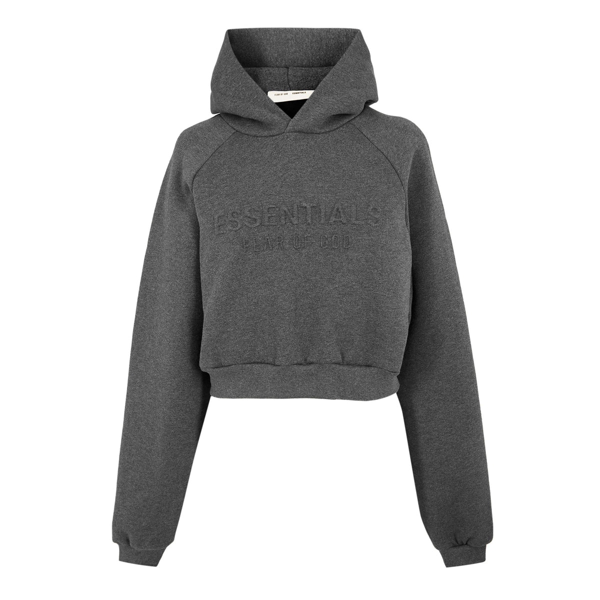 Charcoal - Fear Of God Essentials - Women's Overhead Hoodie - 1