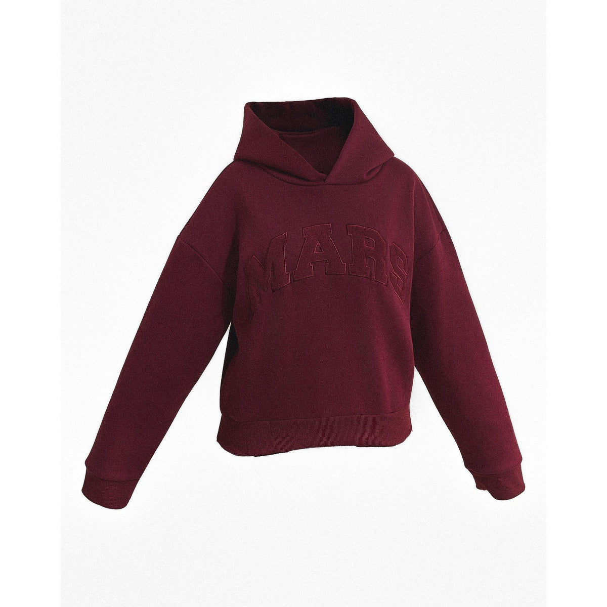 Wine - Mars The Label - Womens Varsity Hoodie - 5