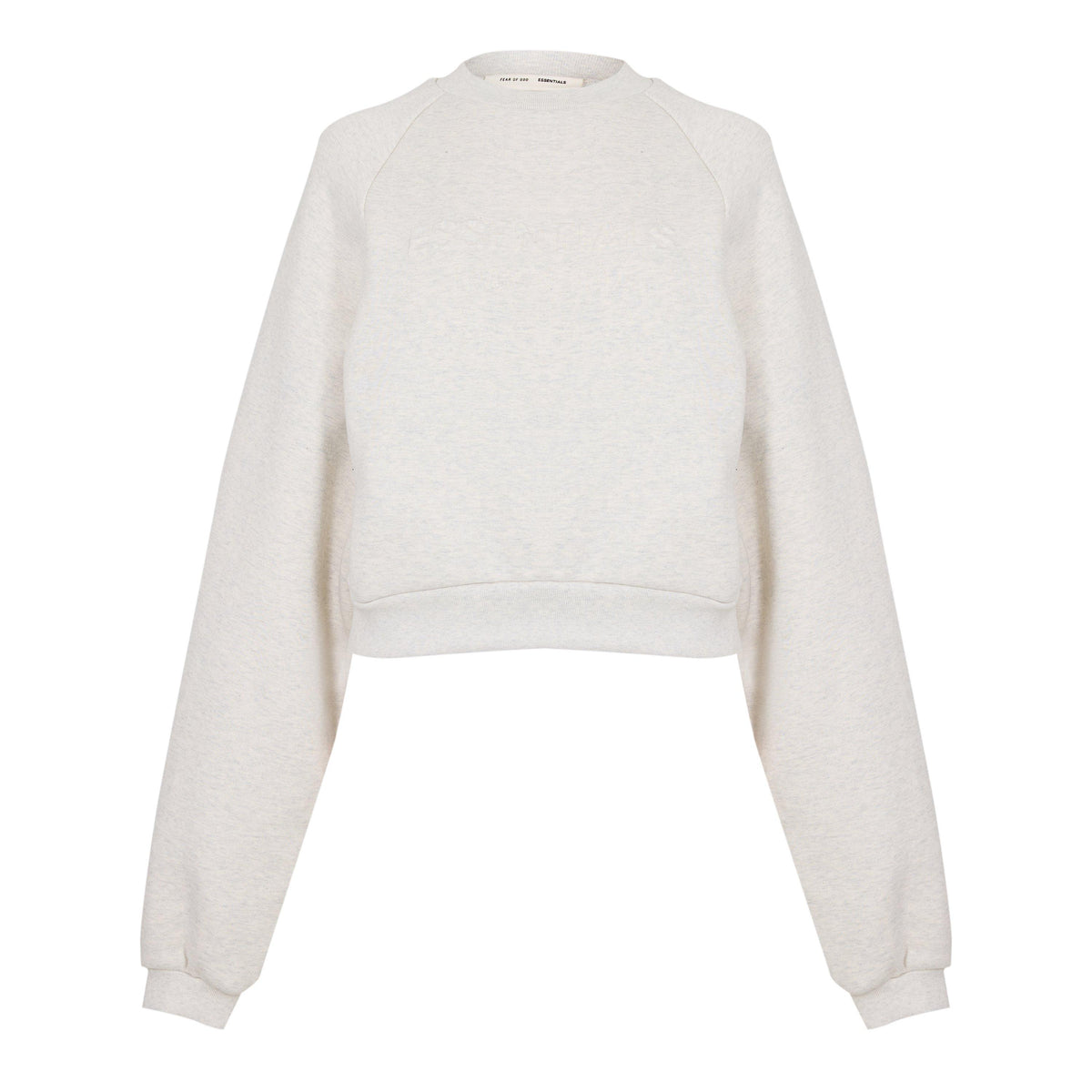 Oatmeal - Fear Of God Essentials - Women's Crew Sweatshirt - 1