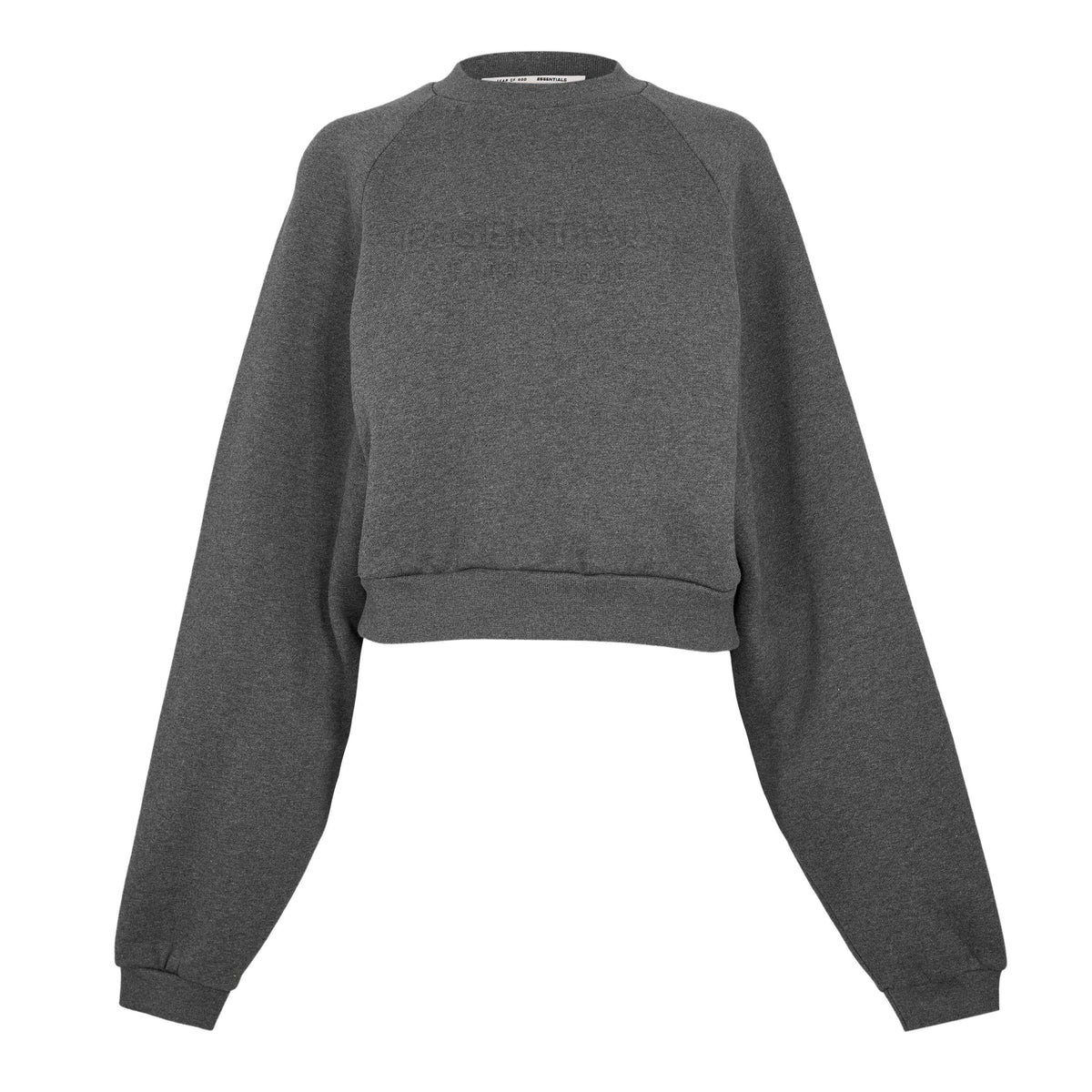 Charcoal - Fear Of God Essentials - Women's Crew Sweatshirt - 1