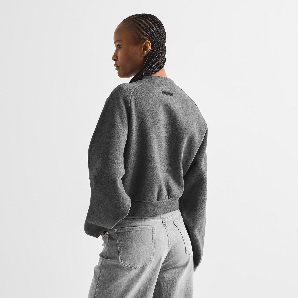 Charcoal - Fear Of God Essentials - Women's Crew Sweatshirt - 4