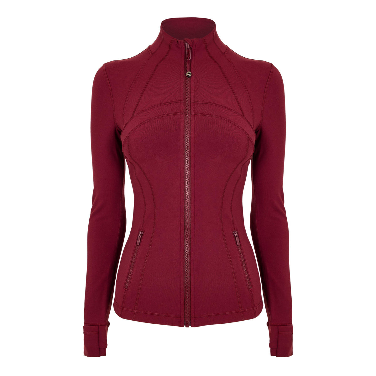 Burgundy Bay - Lululemon - Womens Define Track Jacket - 1