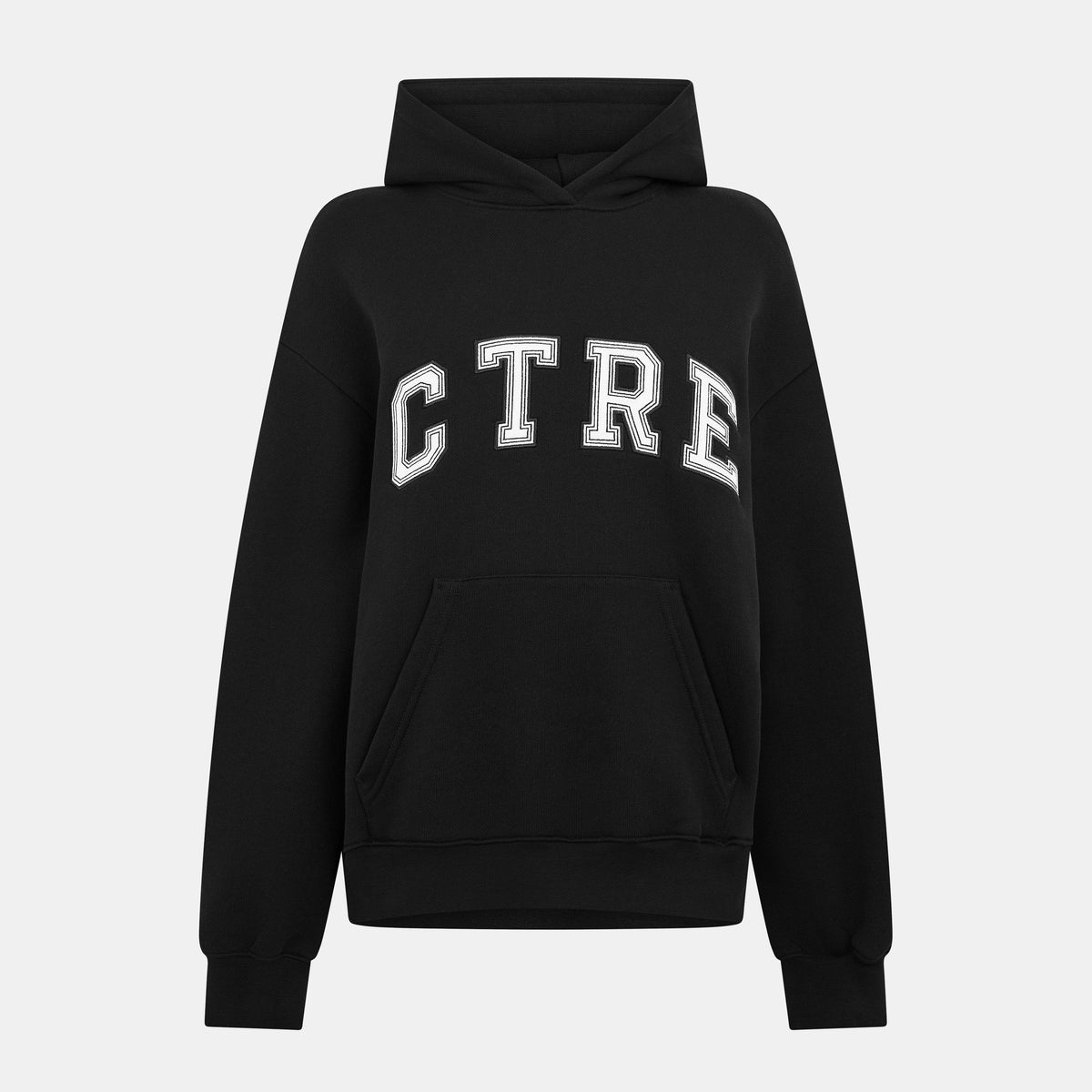 Black - The Couture Club - Womens CTRE Oversized Hoodie - 1