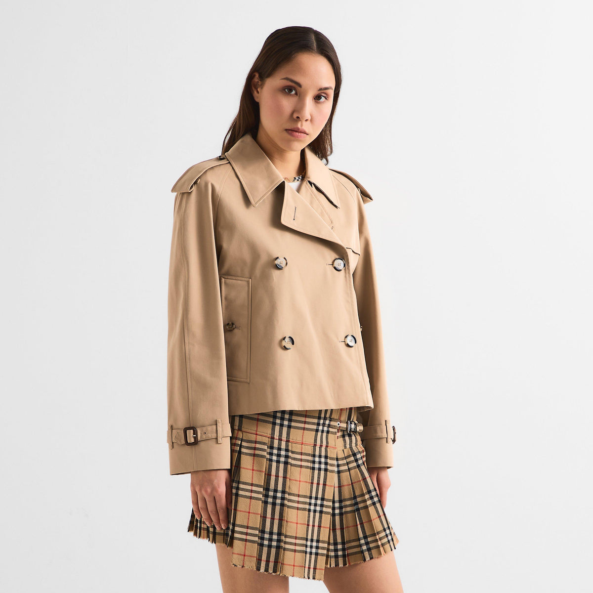 Honey - Burberry - Women's Burb Haltye Trench Coat - 3