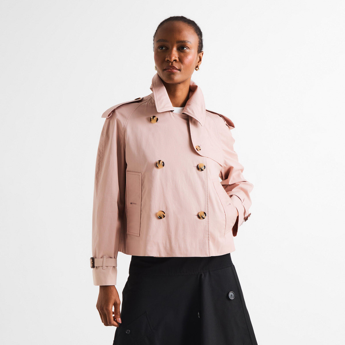 Pale Sugar - Burberry - Women's Burb Haltye Trench Coat - 3