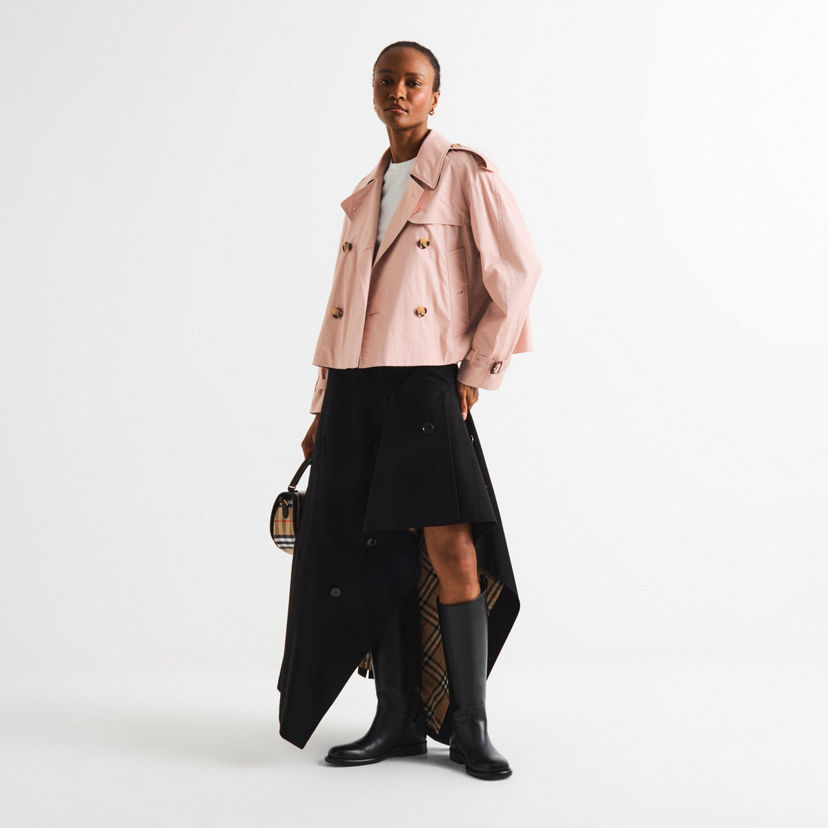 Pale Sugar - Burberry - Women's Burb Haltye Trench Coat - 6
