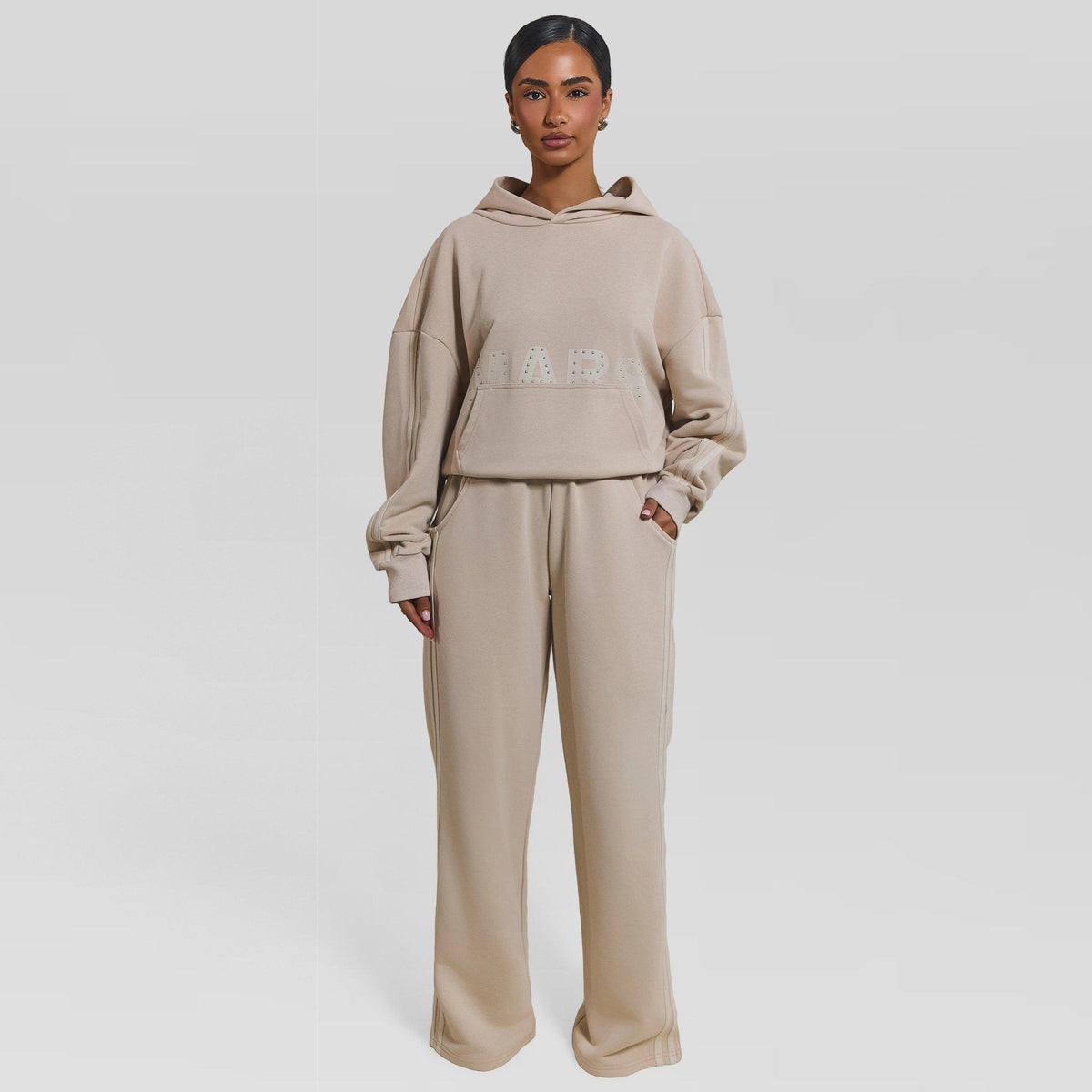 Stone - Mars The Label - Women's Kiera Over Head Hoodie - 1