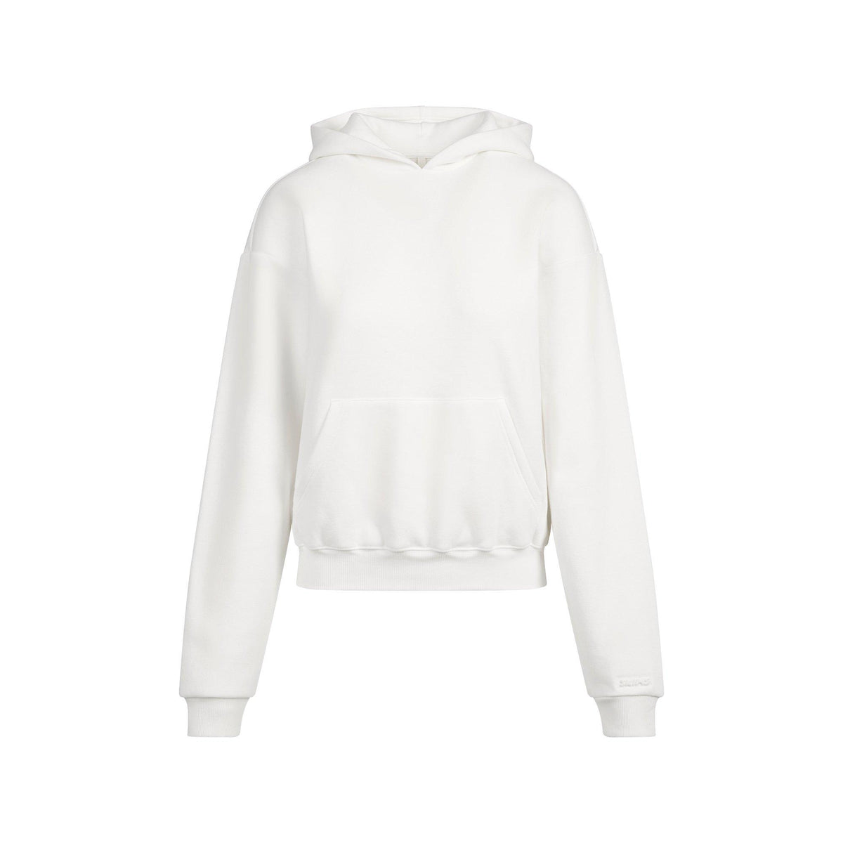 MARBLE - SKIMS - Womens Cotton Fleece Classic Pullover Hoodie