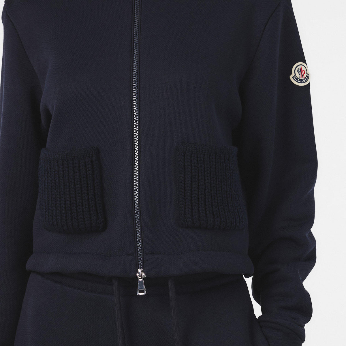 Navy 778 - Moncler - Women's Zip Hoodie - 5