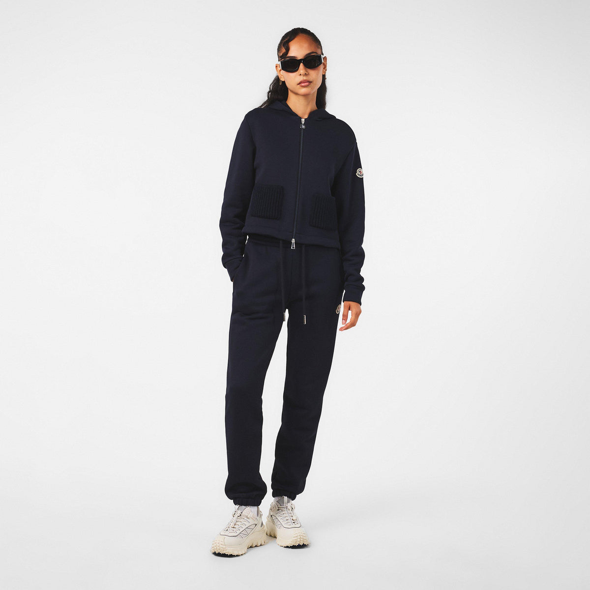 Navy 778 - Moncler - Women's Zip Hoodie - 6