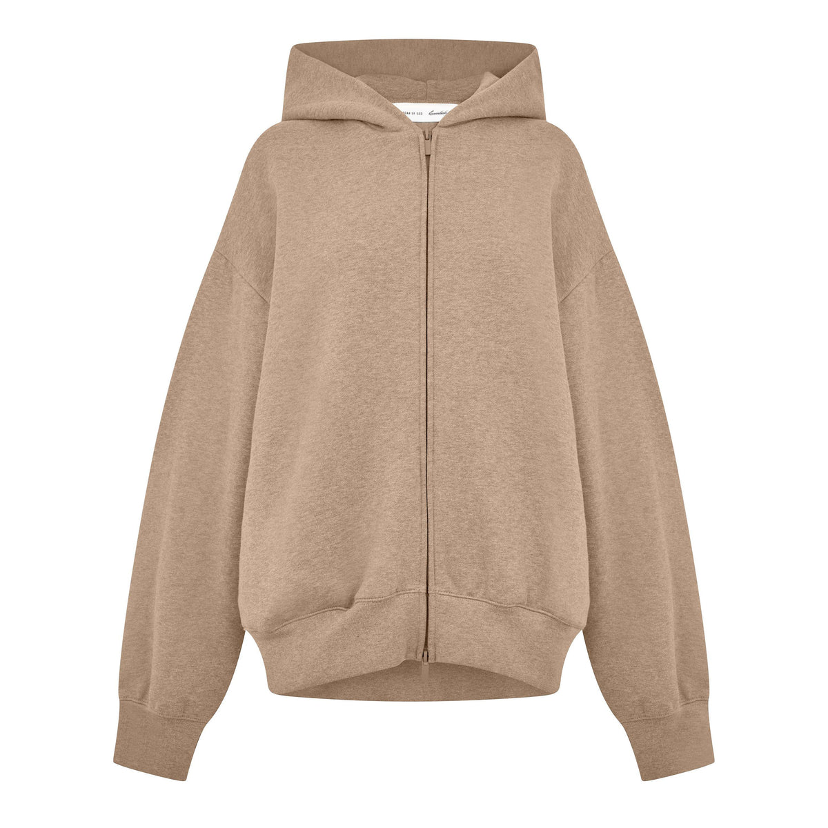 Grey - Fear Of God Essentials - Women's Zip Hoodie - 1