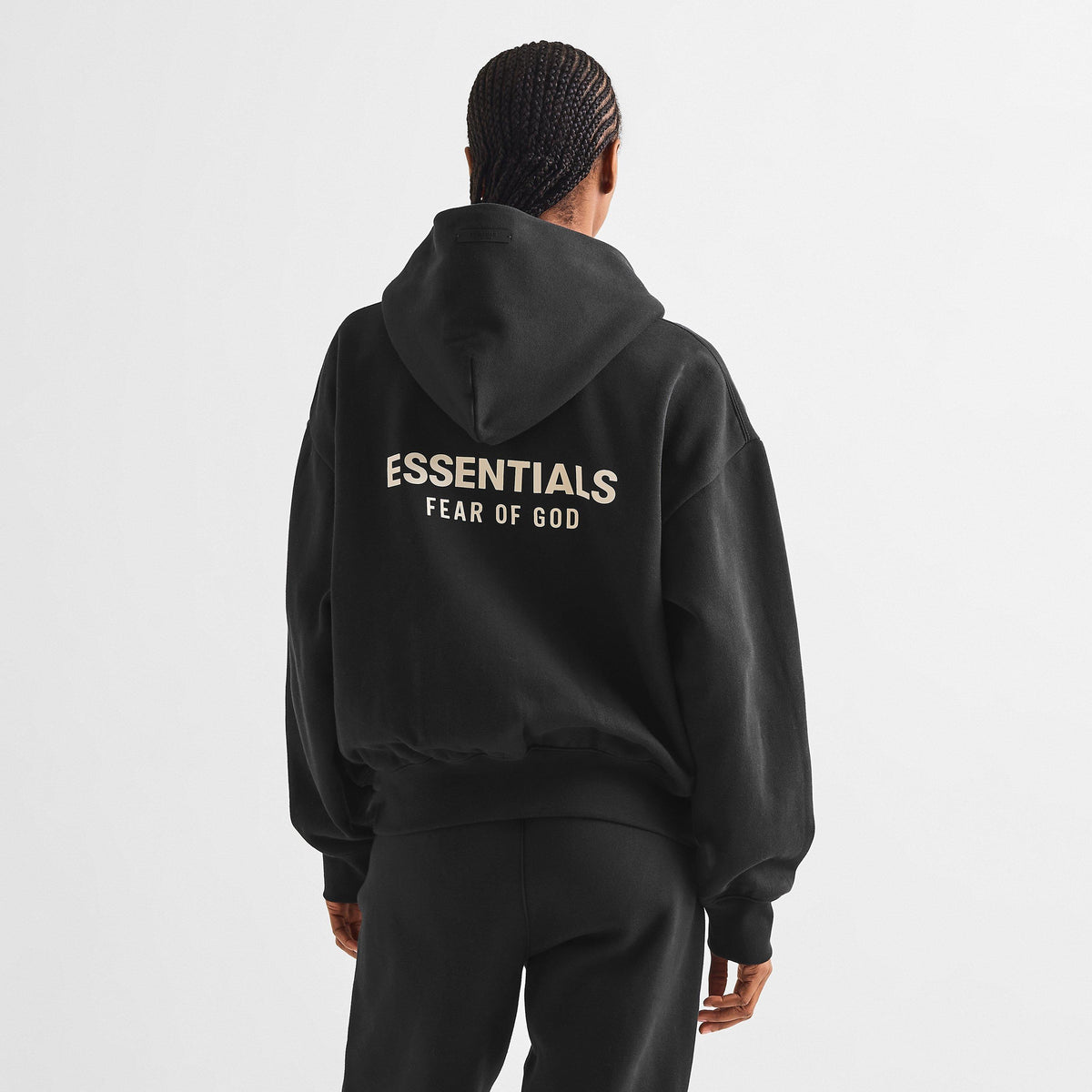 Black - Fear Of God Essentials - Women's Zip Hoodie - 4