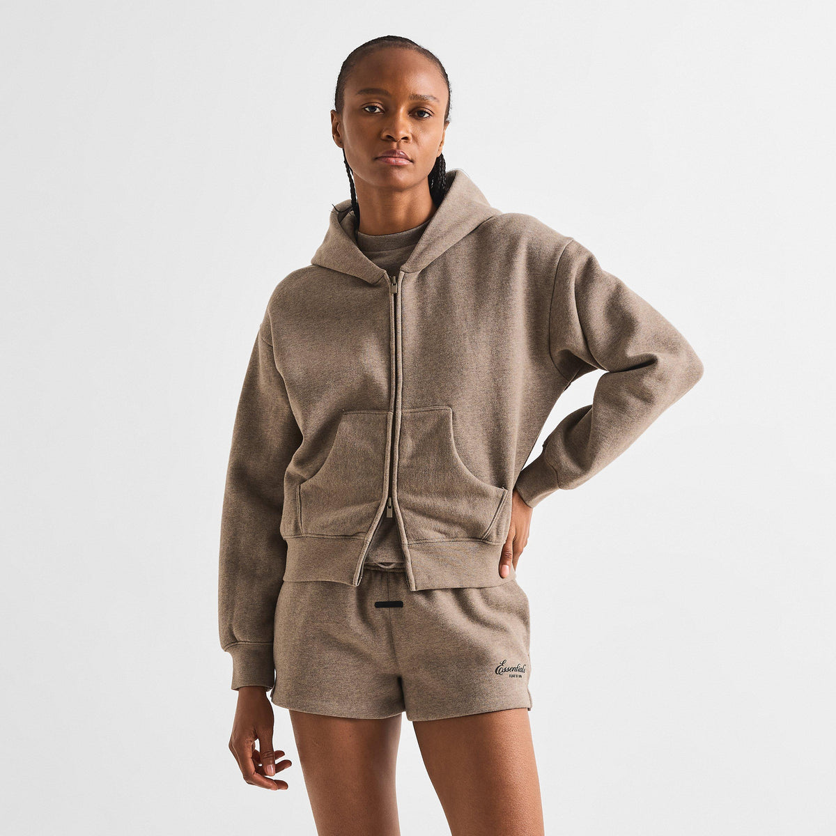 Homestead - Fear Of God Essentials - Women's Zip Hoodie - 3