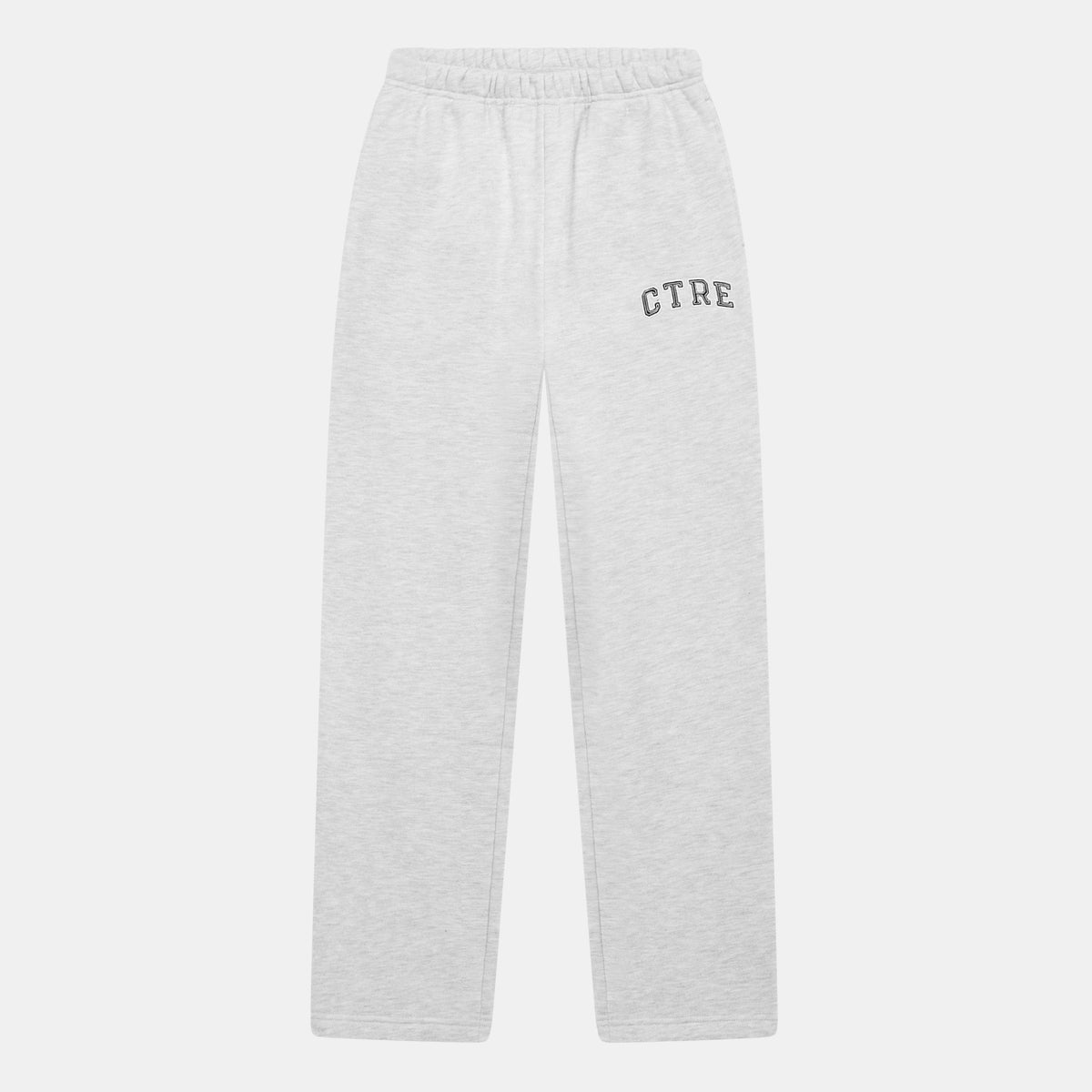 Grey - The Couture Club - Womens CTRE Straight Leg Knitted Joggers - 1