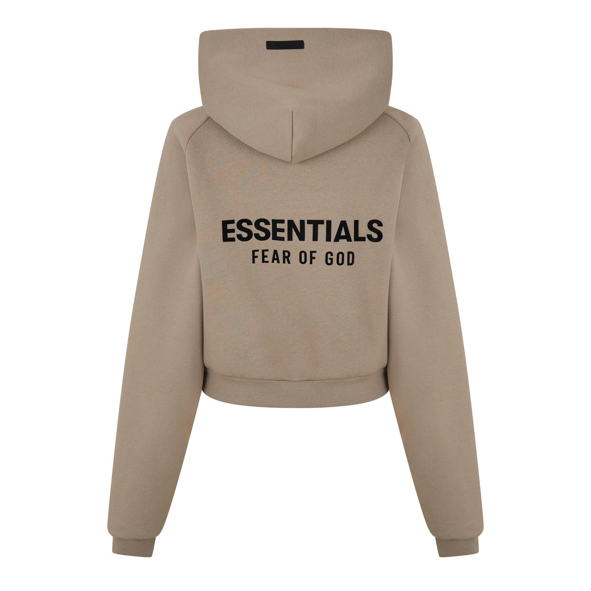 Desert Sand - Fear Of God Essentials - Back Logo Over The Head Hoodie - 2