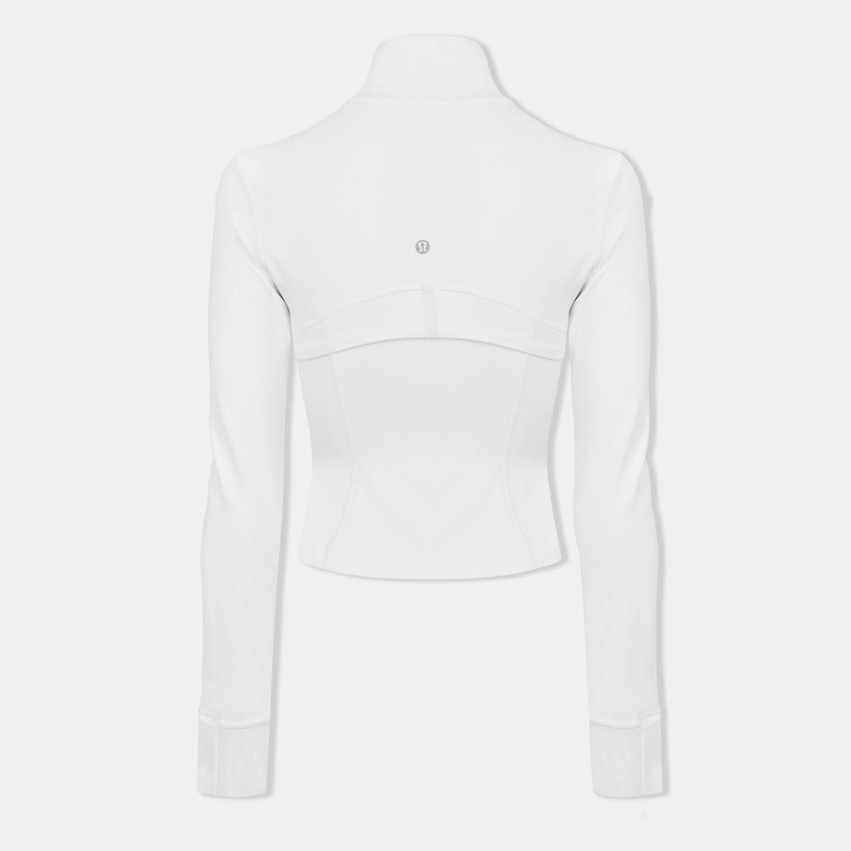 White - Lululemon - Women'S Nulu Nylon Defined Cropped Jacket - 2