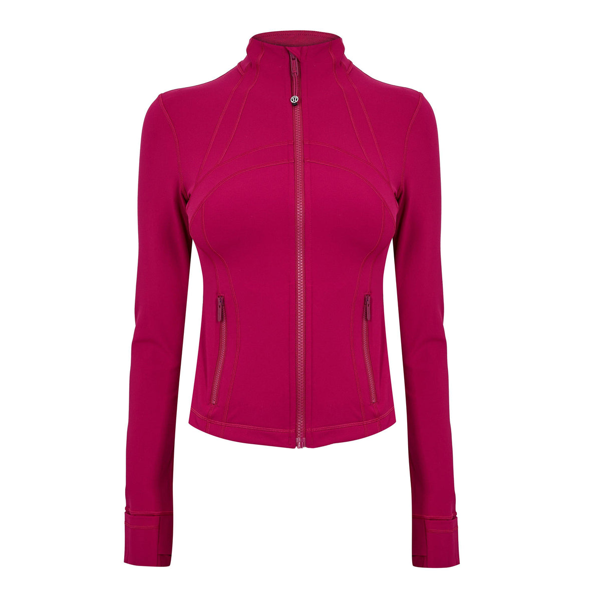 Berry Rumble - Lululemon - Women'S Nulu Nylon Defined Cropped Jacket - 1