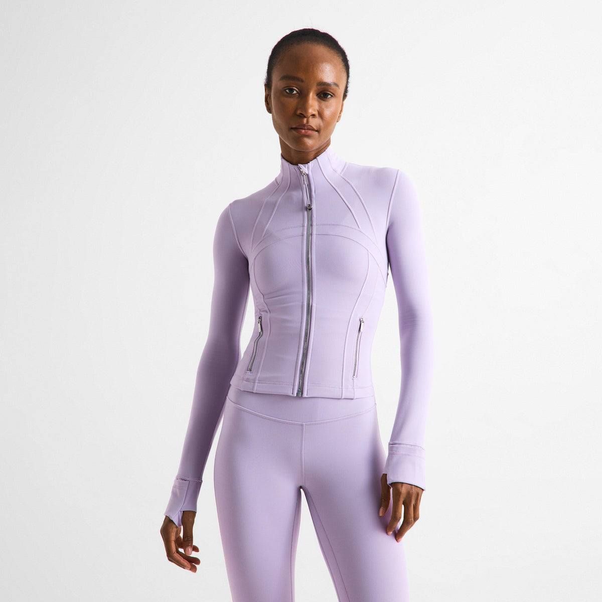 Lilac Play - Lululemon - Women'S Nulu Nylon Defined Cropped Jacket - 3