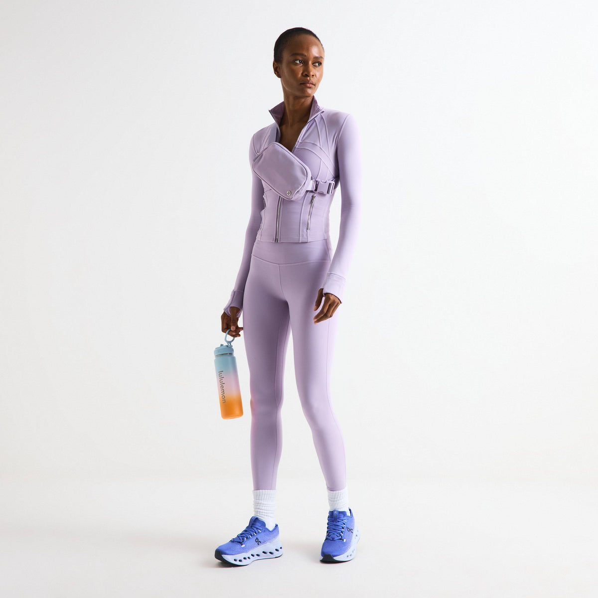 Lilac Play - Lululemon - Women'S Nulu Nylon Defined Cropped Jacket - 6